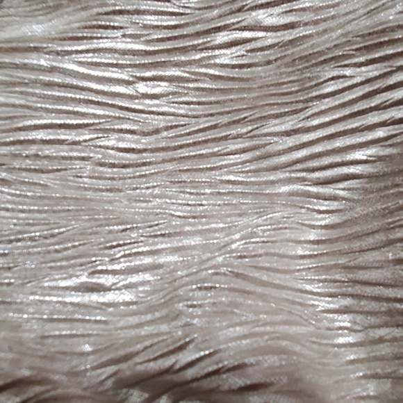 H.I.P. Shimmery Pale Pinkish skirt  elasticized waist Med. Skater Club Dance - Picture 8 of 8